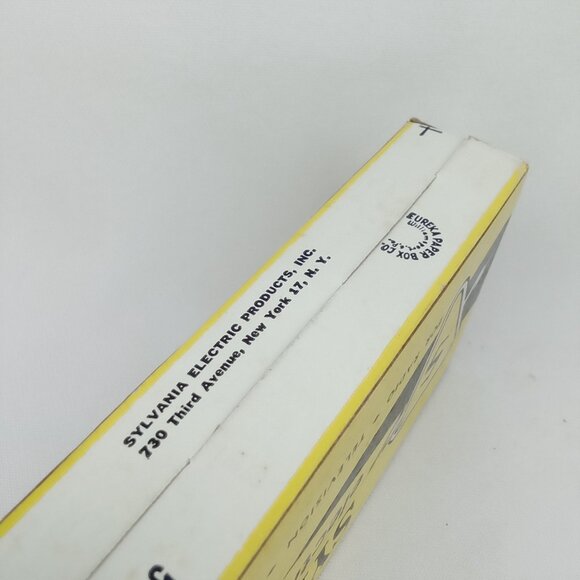 WWII Era Electronic Tube With Box Set Of 5 Sylvania Model 6GQ7 NOS NIB 1940s - Picture 16 of 16